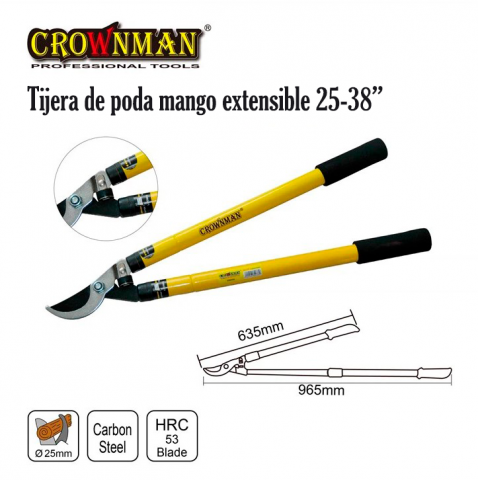Tijera Poda Extensible 25/38
