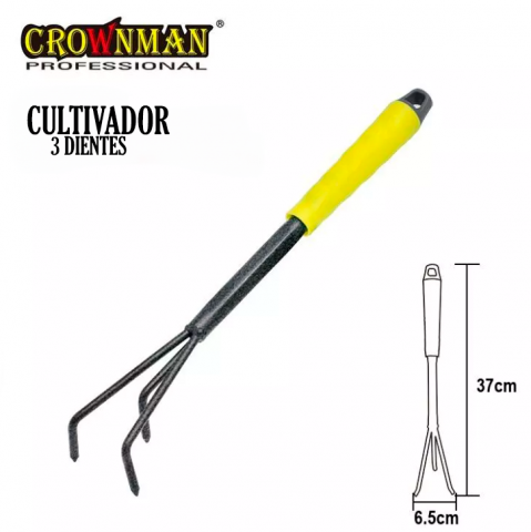Cultivador 3 Dientes Jardín 37*6.5cm