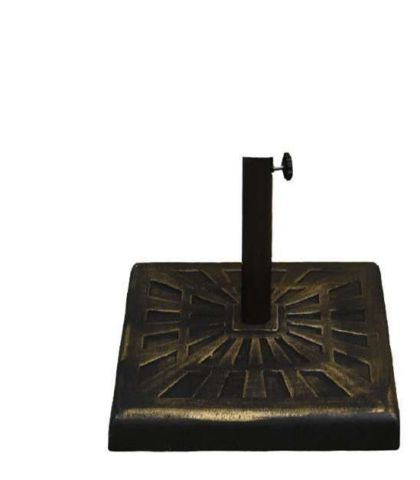 Base Sombrilla Resina 50x50 20Kg.