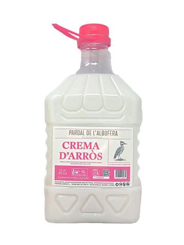 Crema d'arròs EL PARDAL de l'Albufera 3L.