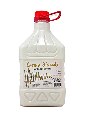 Crema d'arròs EL PARDAL de l'Albufera 3L.