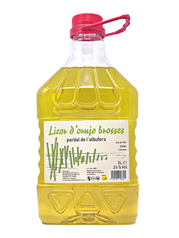 Licor de orujo EL PARDAL de l'albufera 3L.
