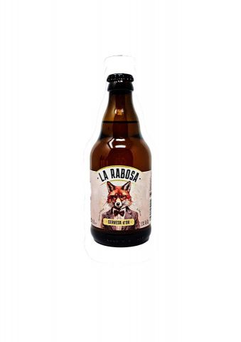 Cervesa LA RABOSA D'0r 33cl.