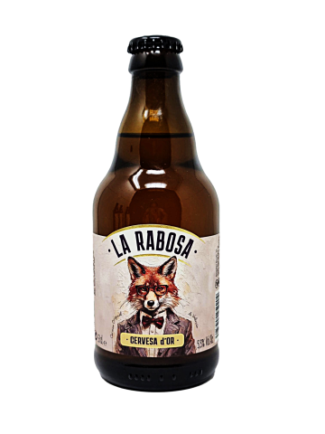 Cervesa LA RABOSA D'0r 33cl.